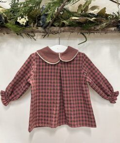 ELORZA VICHY MAGENTA CUELLO BEBÉ