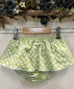RANITA VOLANTE VICHY VERDE