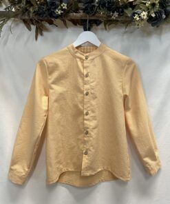 CAMISA AIMAR CUELLO MAO VICHY SALMÓN