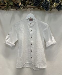 CAMISA AIMAR CUELLO MAO VICHY BLANCO
