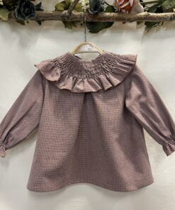 ELORZA VICHY MAGENTA CUELLO GOMILLAS