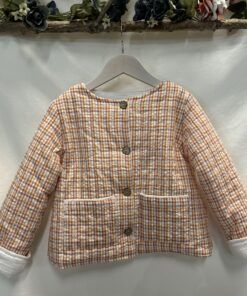 ESTELA VICHY SALMÓN CHAQUETA ACOLCHADA