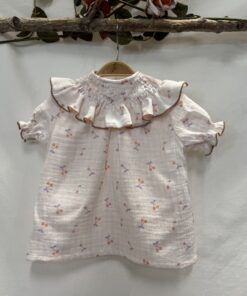 ELORZA BAMB. CEREZAS SALMÓN CUELLO GOMILLAS M/ CORTA