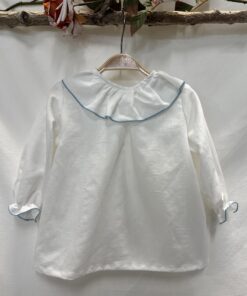 ELORZA LINO BLANCO CUELLO VOLANTE REP. AZÚL