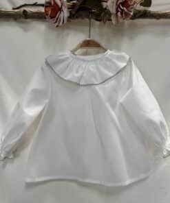 ELORZA ALGODÓN CUELLO VOLANTE REP. CAMEL
